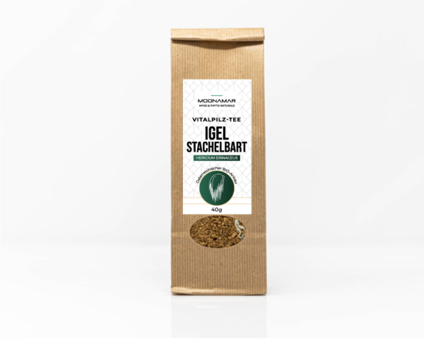 BIO Igelstachelbart-Tee (Hericium e., Löwenmähne) / 60g / MOONAMAR