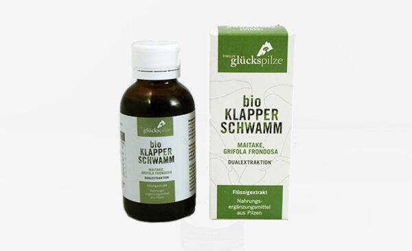 Klapperschwamm (Grifola f., Maitake) / 100ml BIO Flüssigextrakt / TIROLER GLÜCKSPILZE