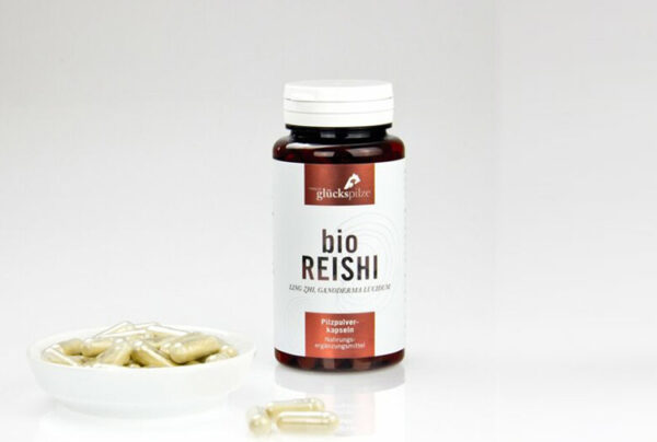 Reishi (Ganoderma lucidum) BIO-VITALPILZ in Kapseln / TYROLER GLÜCKSPILZE