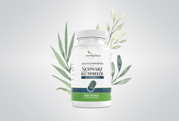 Schwarzkümmelöl / VEGAN Kapseln 250 St. / MOONAMAR