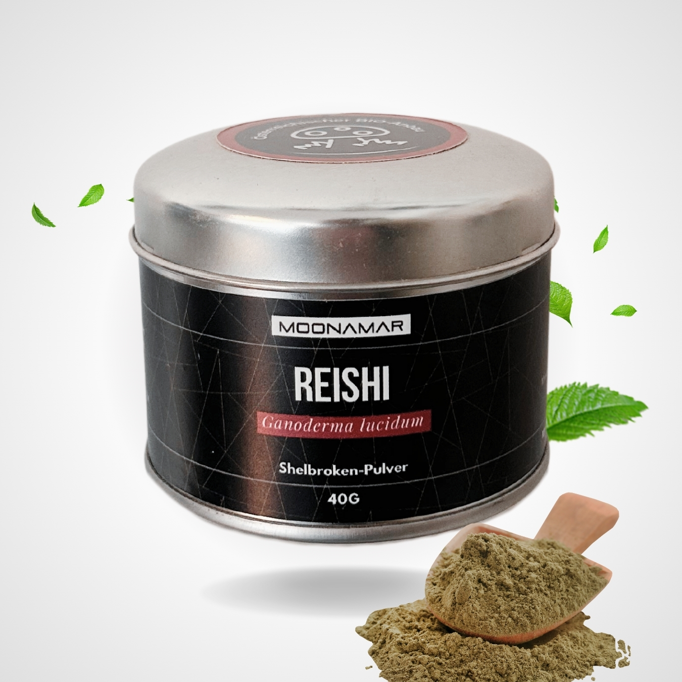 Reishi Shellbroken Pulve (Ganoderma lucidum) von MOONAMAR aus Wien - Österreichisches Produkt