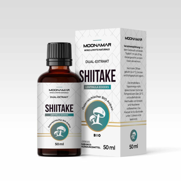 Shiitake (Lentinula edodes) / 50 ml BIO Flüssigextrakt / MOONAMAR